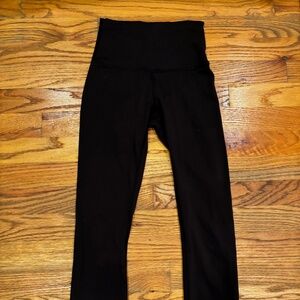 Size 0 Wunder Train Lululemon 23" legging